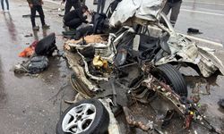 Adıyaman Kahta yolunda kaza:3 ölü