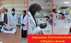 Adıyaman Üniversitesinden Çiftçilere Toprak Analizi Desteği