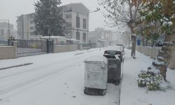 Adıyaman'da kar yağışı etkili olmaya başladı