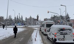 Adıyaman'da kar yağışı etkisini sürdürüyor