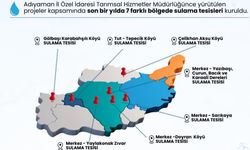Adıyaman'da kırsal kalkınmaya sulama desteği