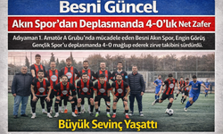 Akın Spor’dan Deplasmanda 4-0’lık Net Zafer