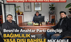 Besni Anahtar Parti Gençliğinden Bağımlılıkla Mücadele