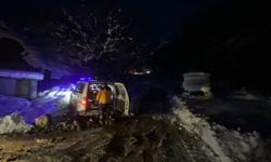 Batman'da yolu kapalı köydekihasta hastaneye ulaştırıldı