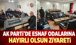AK Parti’den Esnaf Odalarına Hayırlı Olsun Ziyareti