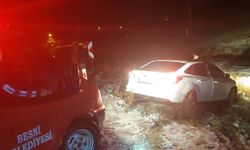 Besni Şahin Tepesi mevkiinde kaza