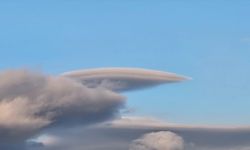 Çankırı semalarında mercek bulutu görüldü