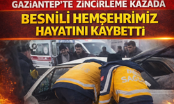 Gaziantep’te Kazada Besnili Hemşehrimiz Hayatını Kaybetti
