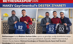 Bethesnaspor’dan HAKEV Gayrimenkul’e Destek Ziyareti