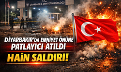 Diyarbakır’da Emniyet Önüne Patlayıcı Atıldı