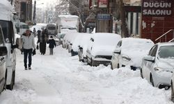 Diyarbakır ve çevre illerde kar yağışı etkisini sürdürüyor