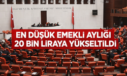 En Düşük Emekli Aylığı 20 Bin Liraya Yükseltildi