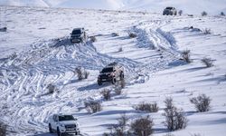Erzurum’da Yemleme ve Kar Raftingi Etkinliği