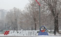 Gaziantep'te kar yağışı etkili oluyor