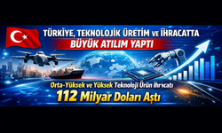 Türkiye Teknoloji İhracatında 112 Milyar Doları Aştı