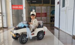Kahta’da çocuklar ameliyata oyuncak arabayla gidiyor