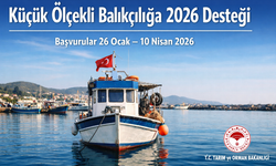 Küçük Ölçekli Balıkçılığa 2026 Desteği Başladı