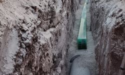 Mardin'de bir mahalledeki su hattı çalışması tamamlandı