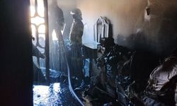 Mardin'de evde çıkan yangın söndürüldü