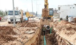 Kızıltepe'de altyapı çalışmaları devam ediyor