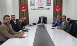 MEB Yetkilisi Adıyaman'da Değerlendirme Toplantısı Yaptı