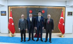 Nusaybin Kaymakamı Çakır'a belediye başkanlarından ziyaret