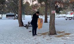 Perre Offroad Kulübü sokak hayvanlarına yiyecek bıraktı