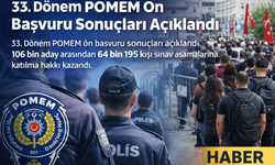 33. Dönem POMEM Ön Başvuru Sonuçları Açıklandı