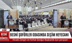 Besni Şoförler Odası’nda Kongre başladı. Listeler Belli Oldu