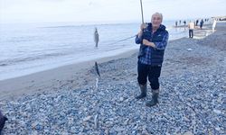 Samsun’da Kaçan Balıklar Balıkçıları Sevindirdi