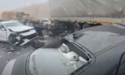 TAG Otoyolu'nda zincirleme kaza