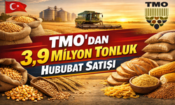 TMO’dan 3,9 Milyon Tonluk Hububat Satışı