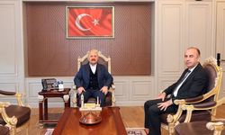 Vali Osman Varol, Rektör Prof. Dr. Mehmet Keleş ile bir araya geldi