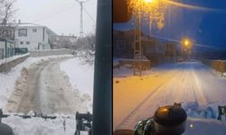 Gölbaşı’nda Karla Mücadele Çalışmaları Aralıksız Sürüyor