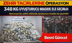 Jandarmadan Zehir Tacirlerine Büyük Darbe