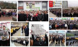 Okullarda Deprem Şehitleri İçin Saygı Duruşu