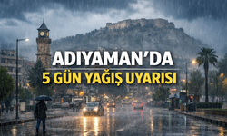 Adıyaman’da 5 Günlük Yağış Alarmı: Kuvvetli Sağanak Geliyor