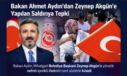 Aydın’dan Zeynep Akgün’e Yapılan Saldırıya Tepki