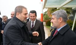 Şen, Besni Belediye Başkanı ile bir araya geldi