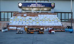 Batman’da kaçak sigara operasyonu: 2 gözaltı