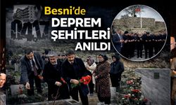 Besni'de Deprem Şehitleri Anıldı
