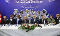 Bakan Işıkhan, Şanlıurfa'da iş insanlarıyla bir araya geldi: