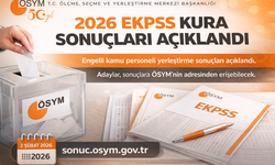 2026 EKPSS Kura Sonuçları Açıklandı