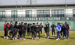 Gaziantep FK, kupa maçı hazırlıklarını tamamladı