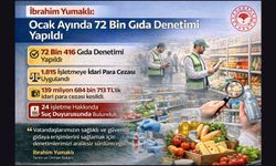 Yumaklı: Ocak Ayında 72 Bin Gıda Denetimi Yapıldı