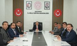 Adıyaman İl Millî Eğitim Müdürlüğü Toplantısı Düzenlendi