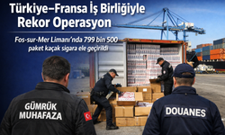 Türkiye–Fransa İş Birliğiyle Rekor Kaçak Sigara Operasyonu
