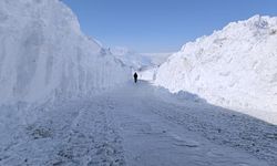 'Kar kaplanları' 5 ailenin yaşadığı yaylanın yolunu açmak için mücadele veriyor