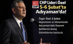 Özgür Özel’in Adıyaman Programı Kesinleşti