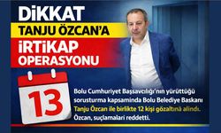 Bolu Belediye Başkanı Tanju Özcan’a İrtikap Operasyonu